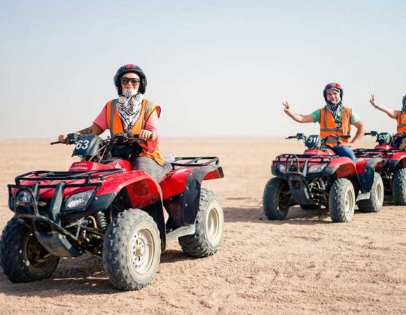 Quad bike Runner trip in Hurghada
