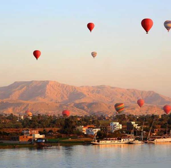 Hot Air Balloon in Luxor